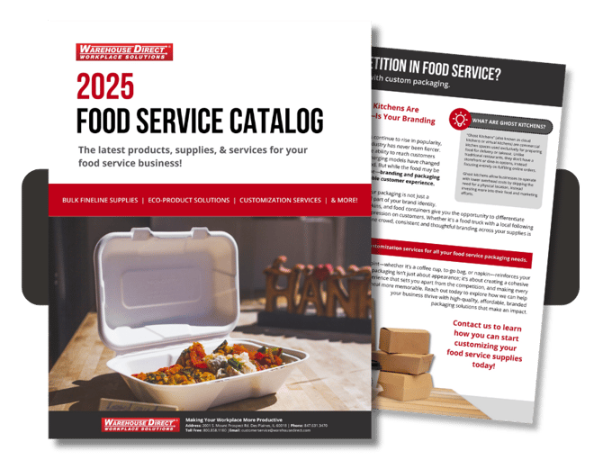 Food Service catalog promo