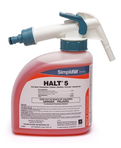 Halt 5® Concentrated Disinfectant